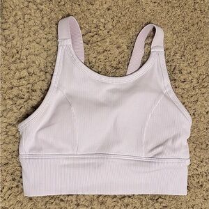 Aerie OFFLINE Most Support Women’s Lavender Ribbed Sports Bra Small